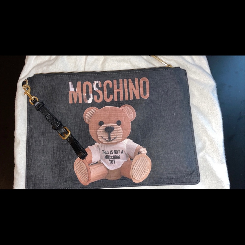 Moschino Clutch Color - black